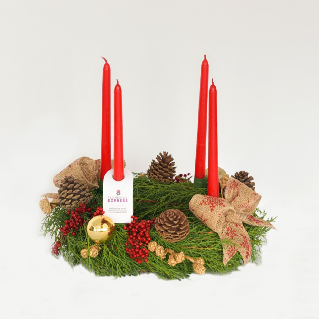 Corona de Adviento Clásica.