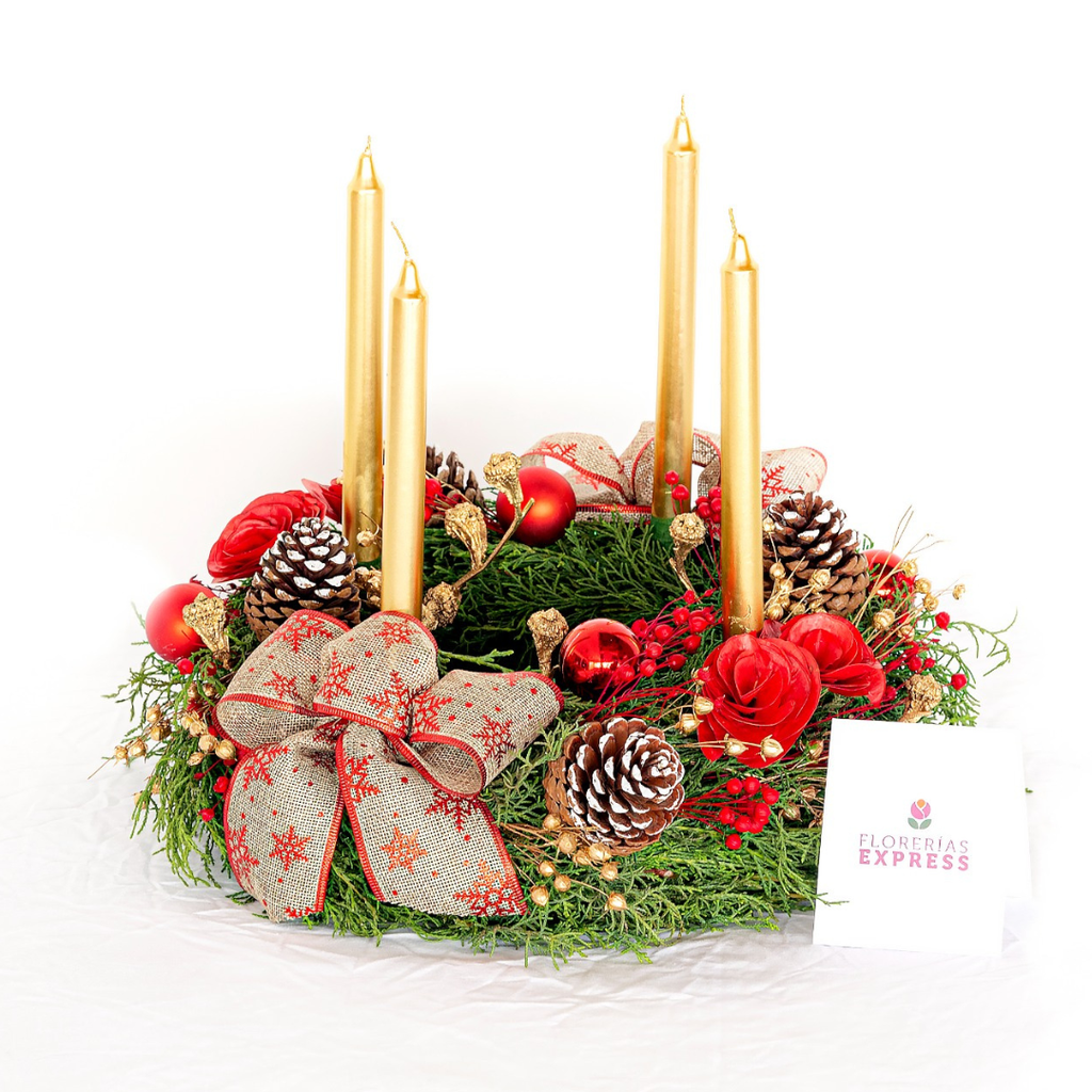 Corona de Adviento María Paz.